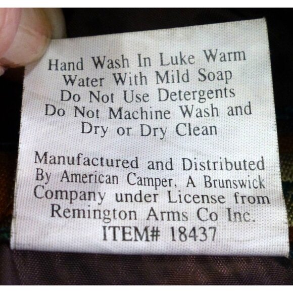 Remington Mens XXL Camouflage Outdoor Hooded Rain Jacket Nylon PVC Backing *Flaw - Picture 4 of 16